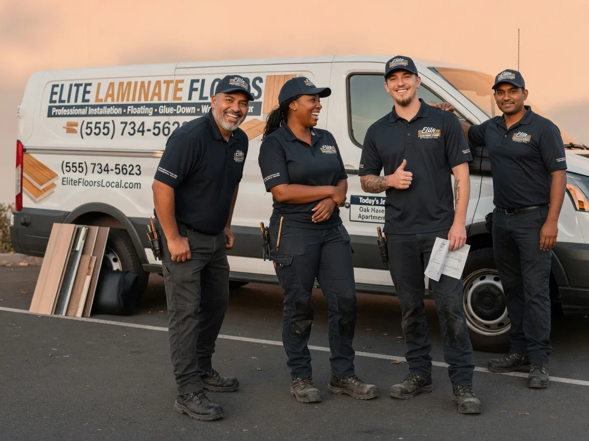 Laminate flooring installation company in Ryder, ND